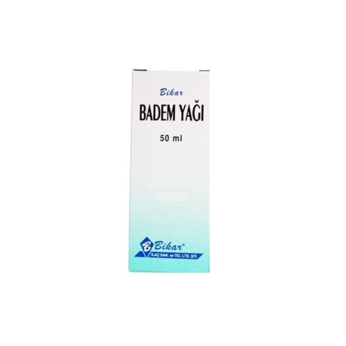 Badem Yağı İçeren Bitkisel Yağ 50 ml - Bikar İlaç