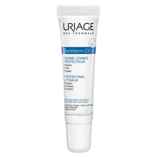 Bariederm Cica Lips Protecting Balm 15 ml - Uriage