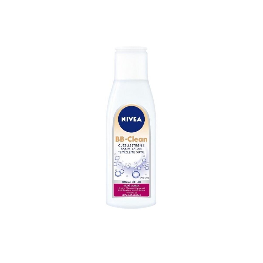 BB Clean 5 Etkili Güzelleştiren & Bakım Yapan Temizleme Suyu 200ml - 1