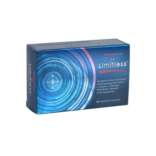 Be Limitless Bitkisel Ekstreler, Multivitamin Ve Mineraller İçeren Takviye Edici Gıda 60 Bitkisel Kapsül - İmuneks Farma
