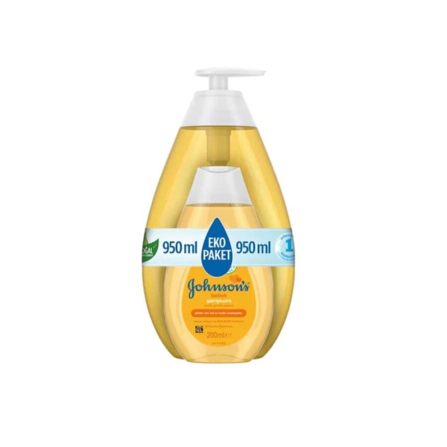 Bebek Şampuanı Eko Paket 750+200ml - 1
