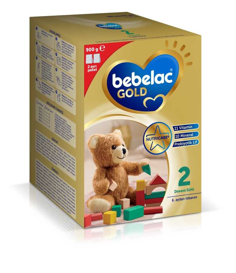 Bebelac Gold 2 Devam Sütü 900 gr 6-12 Ay - 1