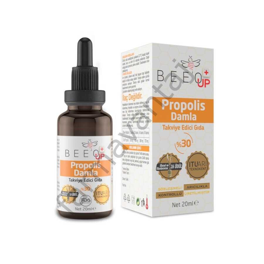 Bee'o Up Propolis Damla %30 Takviye Edici Gıda 20 ml - 1