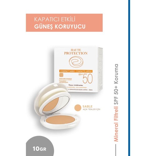 Avene Beige Kompakt Pudra SPF50+ 10 gr - 2