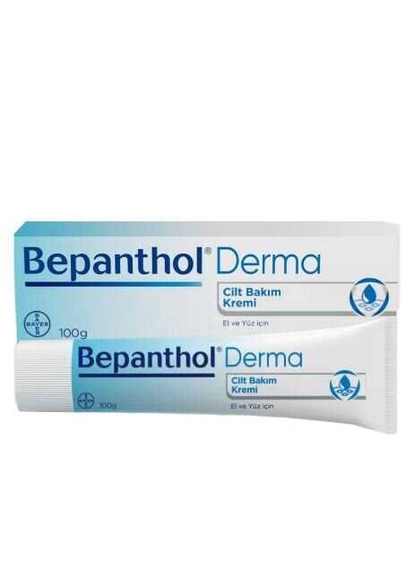 Bepanthol Derma El Ve Yüz İçin Günlük Nemlendirici Cilt Bakım Kremi 100gr - 1