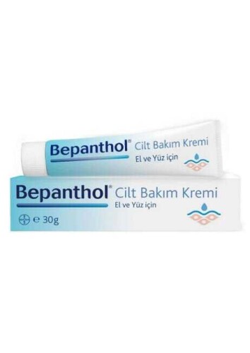 Bepanthol Derma El Ve Yüz İçin Günlük Nemlendirici Cilt Bakım Kremi 30g 