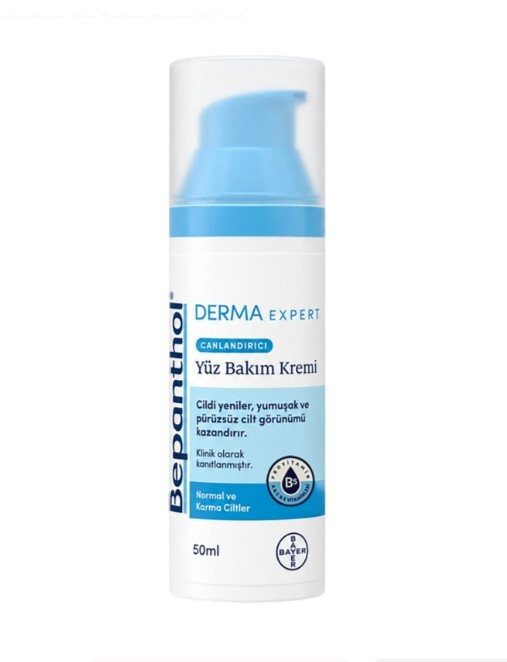 Bepanthol Derma Expert Canlandırıcı Yüz Bakım Kremi 50 ml - 1