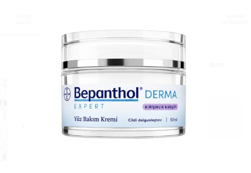 Bepanthol Derma Expert Kırışıklık Karşıtı Yüz Bakım Kremi 50 ml - Bayer