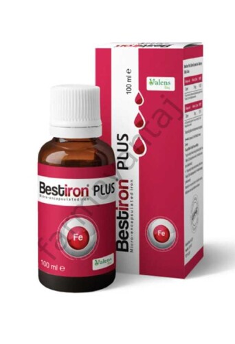 Bestiron Plus Demir İçeren Sıvı Takviye Edici Gıda 100 Ml - Valens