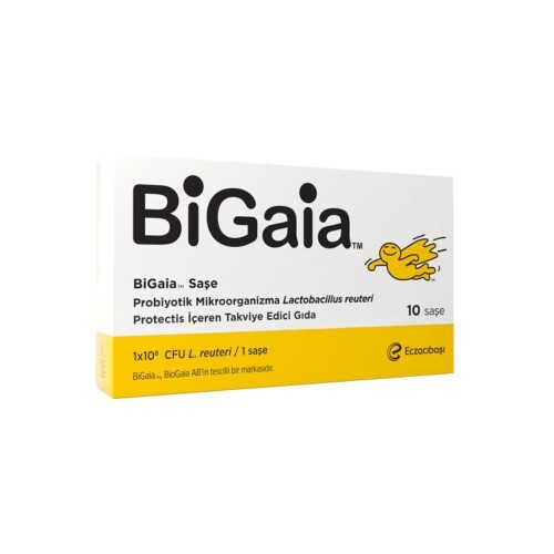 BiGaia Saşe Probiyotik Mikroorganizma İçeren Takviye Edici Gıda 10 Saşe - Eczacıbaşı