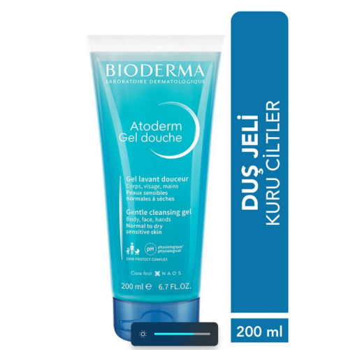 Bioderma Atoderm Gentle Shower Jel 200ml - 2