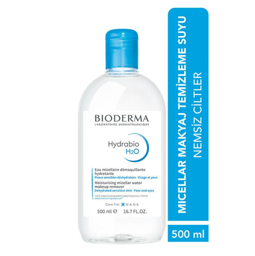 Bioderma Hydrabio H2O Yüz ve Makyaj Temizleme Suyu 500 ml - 2