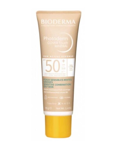 Bioderma Photoderm Cover Touch Mineral Spf50+ 40 gr - Very Light - 1