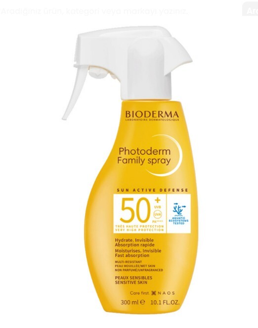 Bioderma Photoderm Family Spf 50 Sprey 300 ml - 1
