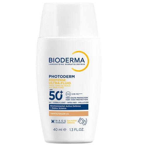 Bioderma Photoderm XDefense Spf50+ Tüm Cilt Tipleri İçin Renkli Güneş Kremi 40 ml - Golden - Bioderma
