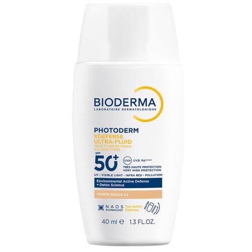 Bioderma Photoderm XDefense Spf50+ Tüm Cilt Tipleri İçin Renkli Güneş Kremi 40 ml - Light - Bioderma
