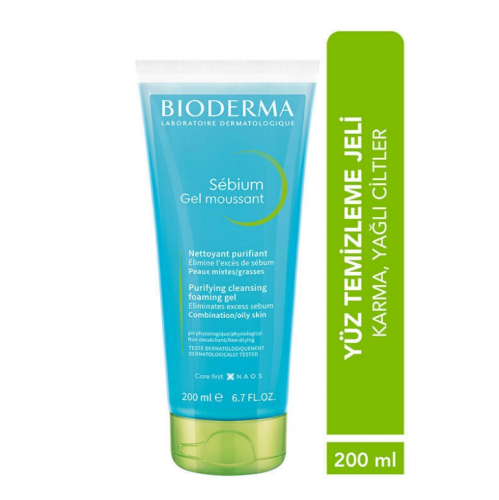 Bioderma Sebium Foaming Temizleme Jeli 200 ml - 2