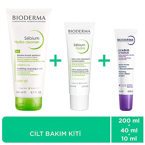 Bioderma Sebium İzokit+ Cilt Bakım Kiti - Bioderma