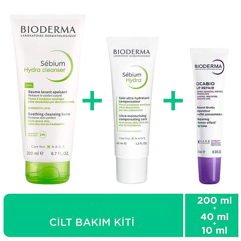 Bioderma Sebium İzokit+ Cilt Bakım Kiti - 1