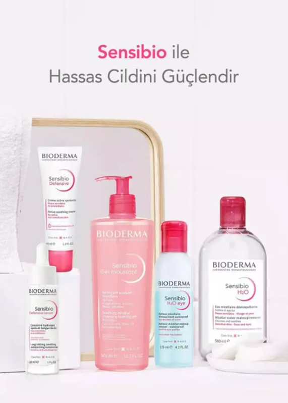 Bioderma Sensibio Foaming Gel Hassas Ciltler İçin Temizleyici Jel 100 ml - 7