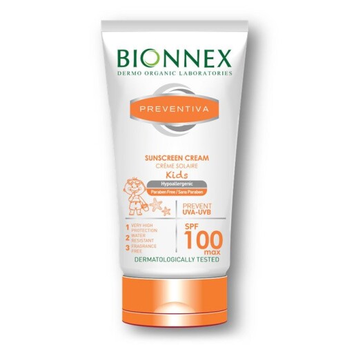 Bionnex Preventiva Çocuk Güneş Kremi Max Spf100 50ml - Bionnex