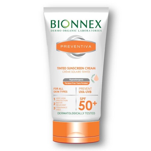 Bionnex Preventiva Tinted Renkli Güneş Kremi Spf50 50 ml - Bionnex