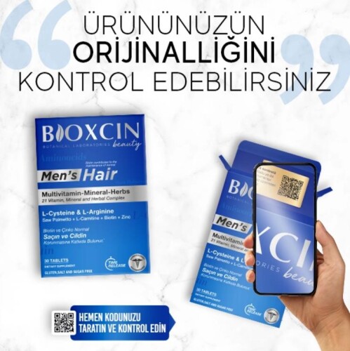 Bioxcin Beauty Men's Hair 30 Tablet - 5