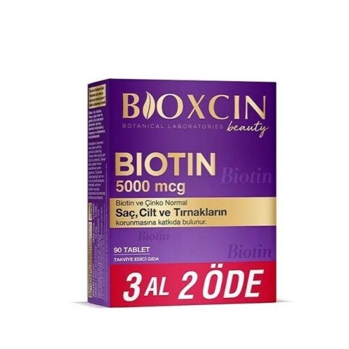 Bioxcin Biotin 90 Tablet 3 AL 2 ÖDE - Bioxcin