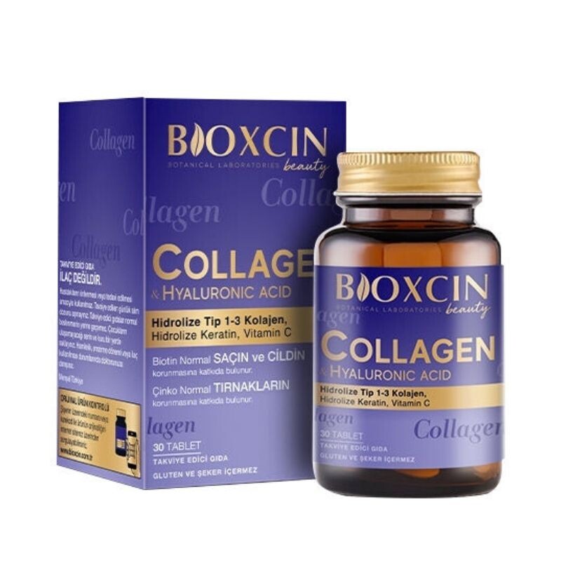 Bioxcin Collagen C Vitamini İçeren Takviye Edici Gıda 30 Tablet - 1