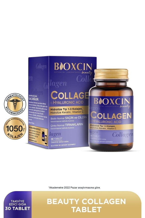 Bioxcin Collagen C Vitamini İçeren Takviye Edici Gıda 30 Tablet - 2
