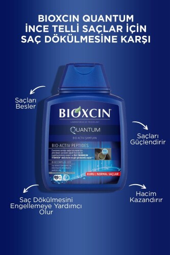Bioxcin Quantum Şampuan 3al 2öde (Kuru-Normal Saçlar) - 4