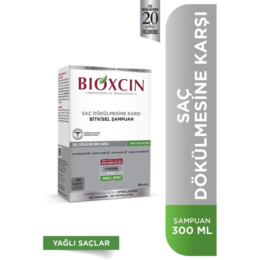 Bioxcin Şampuan Yağlı Saçlar İçin 300 Ml - 2