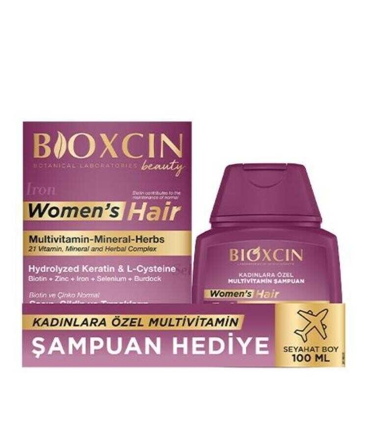 Bioxcin Women's Hair 30 Tablet Şampuan Hediyeli - 1