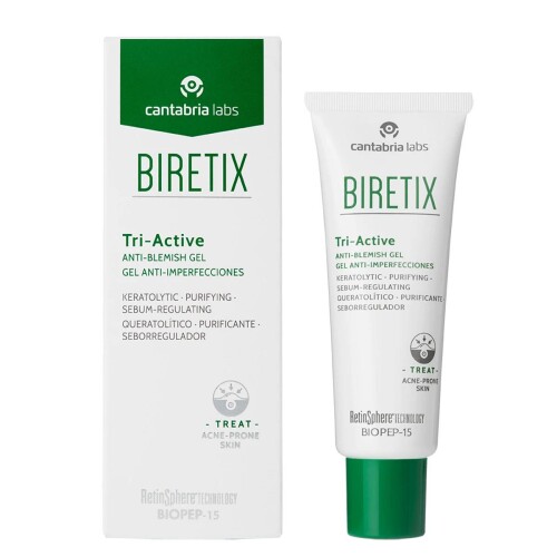 Biretix Tri-Active Anti Blemish Gel 50 ml - cantabria labs