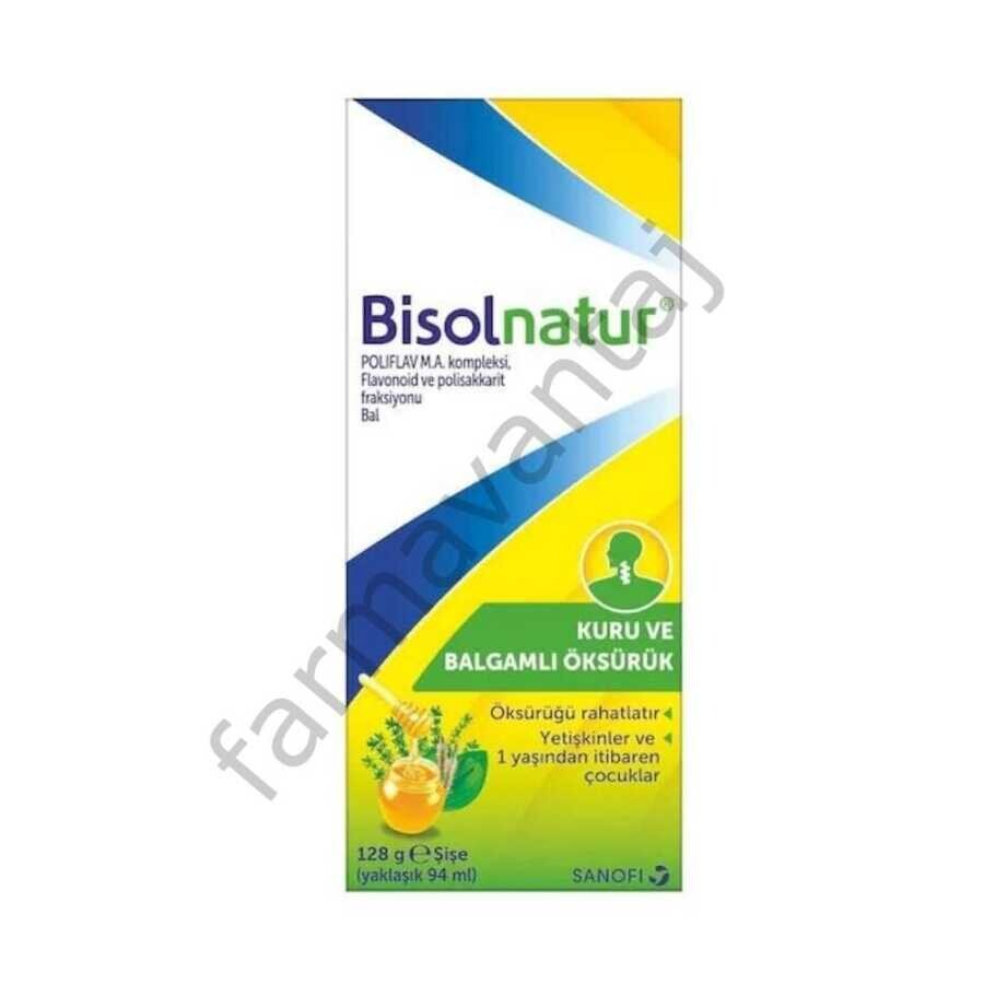 Bisolnatur Doğal İçerikli Öksürük Şurubu 128g - 1