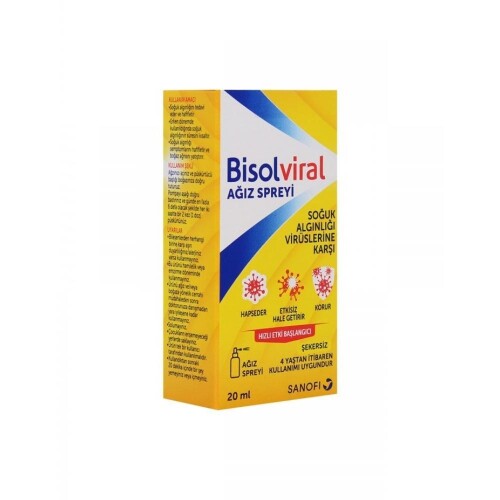 Bisolviral Ağız Spreyi 20ml - Sanofi