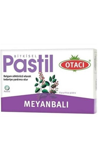 Bitkisel Pastil Meyanbalı İçeren Takviye Edici Gıda 16 Pastil - Otacı