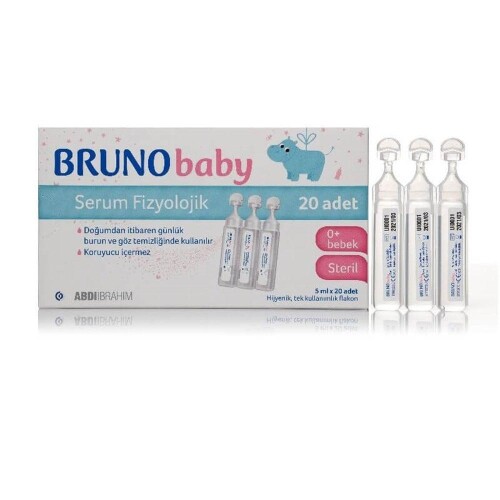 Bruno Baby Serum Damla 5 ml x 20 Adet - ABDİİBRAHİM