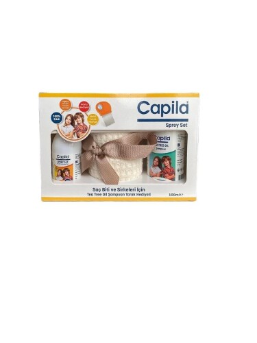 Capila Bit Spreyi 100 ML + Capila Bit Şampuanı 200 ML - Capila