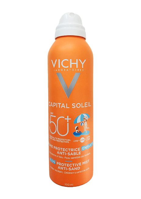 Vichy Capital Soleil Spf50+ Anti Sand Mist Güneş Spreyi 200 ml - 1
