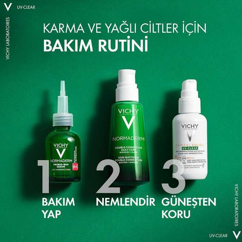 Capital Soleil UV-CLEAR Yağlı Ve Akne Eğilimli Ciltler İçin SPF50+ Güneş Kremi 40ml - 4