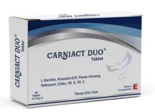 Carniact Duo 30 Tablet - Naturmed