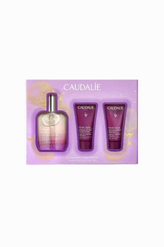 Caudalie Besleyici Elixir Yağ İncir 50ml + Duş Jeli 30ml + Vücut Losyonu 30 ml - Caudalie