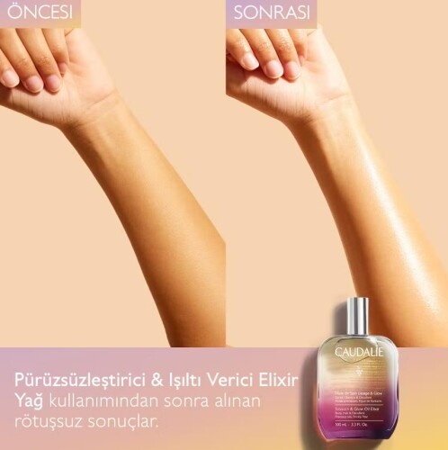 Caudalie Huile de Soin Pürüzsüzleştirici & Işıltı Verici Elixir Yağ 100 ml - 3