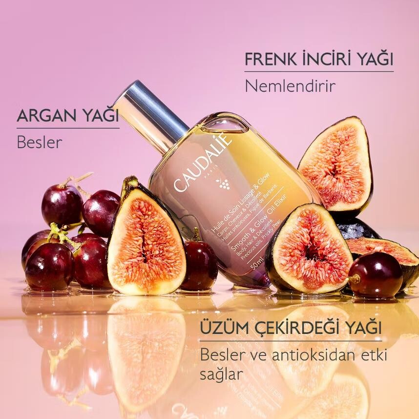 Caudalie Huile de Soin Pürüzsüzleştirici & Işıltı Verici Elixir Yağ 100 ml - 6