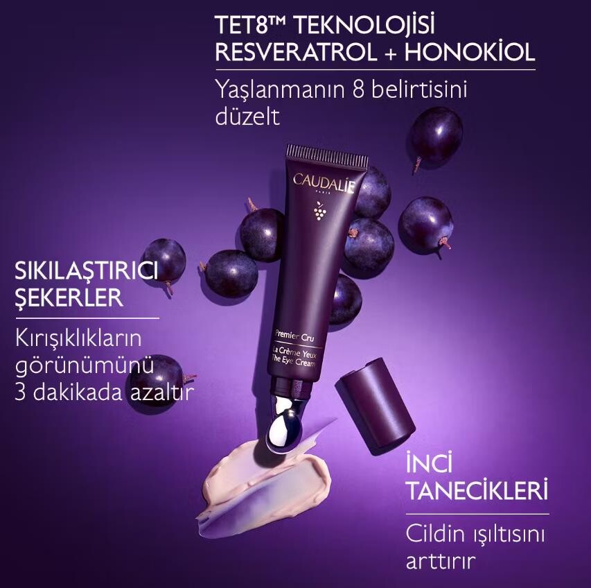 Caudalie Premier Cru Göz Bakım Kremi 15 ml - 2