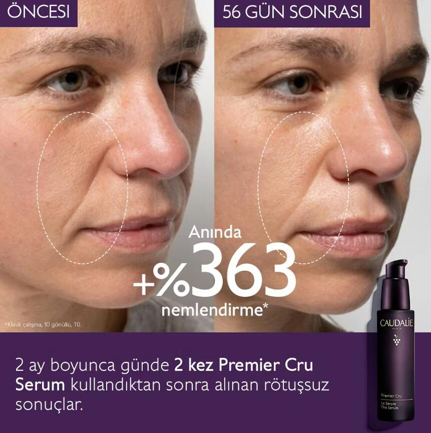 Caudalie Premier Cru Kırışıklık Karşıtı Yaşlanma Karşıtı Vegan Serum 30ml - 2