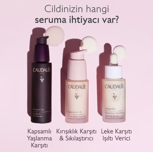 Caudalie Premier Cru Kırışıklık Karşıtı Yaşlanma Karşıtı Vegan Serum 30ml - 5