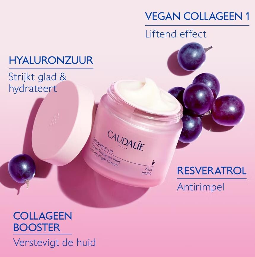 Caudalie Resveratrol Lift Sıkılaştırıcı Gece Bakım Kremi 50 Ml - 2