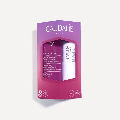 Caudalie The Des Vignes El ve Tırnak Kremi 30 ml + Dudak Kremi 4.5 gr - Caudalie